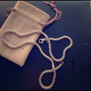 ****AUTHENTIC DAVID YURMAN BOX CHAIN****